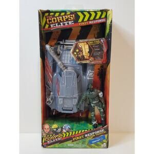 Lanard The Corps! Elite FIRST RESPONSE COMBAT TANK & PLAGUE & BIO-TAG NEW 2015